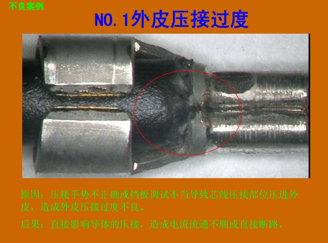 端子壓接剖面分析儀是汽車線束生產(chǎn)廠家必備的用以檢驗端子機(jī)壓接形狀是否合格的器的技術(shù)