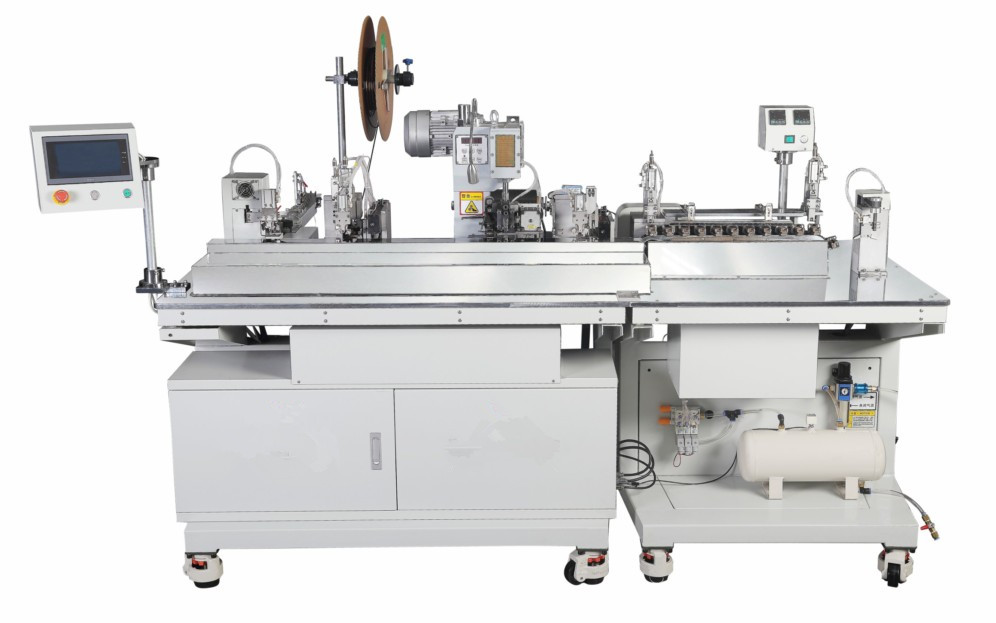RY-216D單頭后壓碳纖維穿熱縮管機(jī)